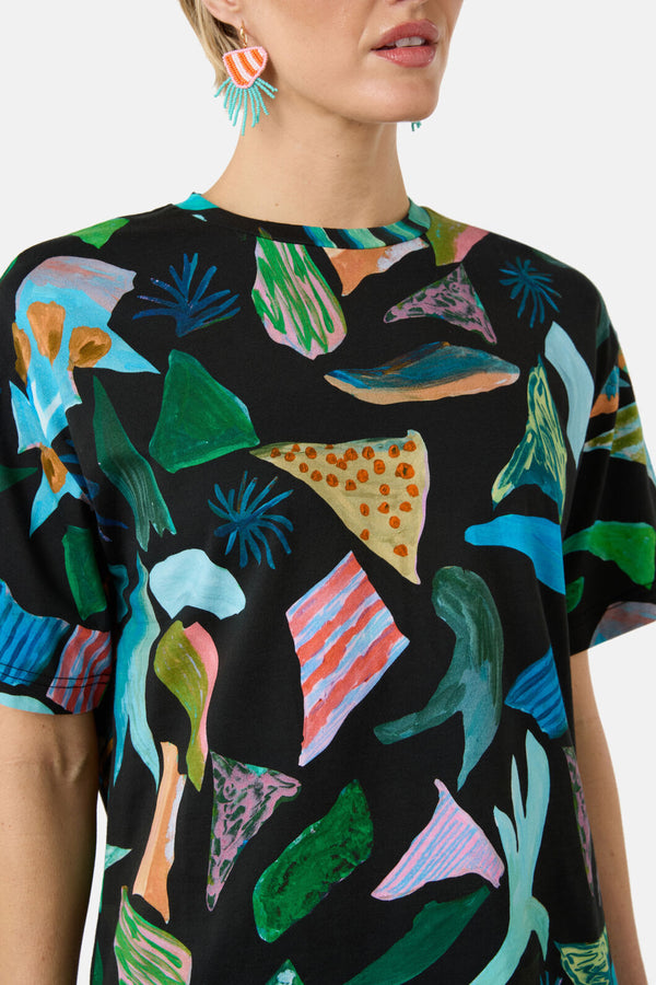 Gorman NZ - Endless Horizon Oversized Tee - print