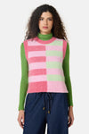 Gorman NZ - Linea Stripe Alpaca Vest - stripe