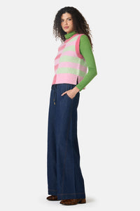 Gorman NZ - Linea Stripe Alpaca Vest - stripe
