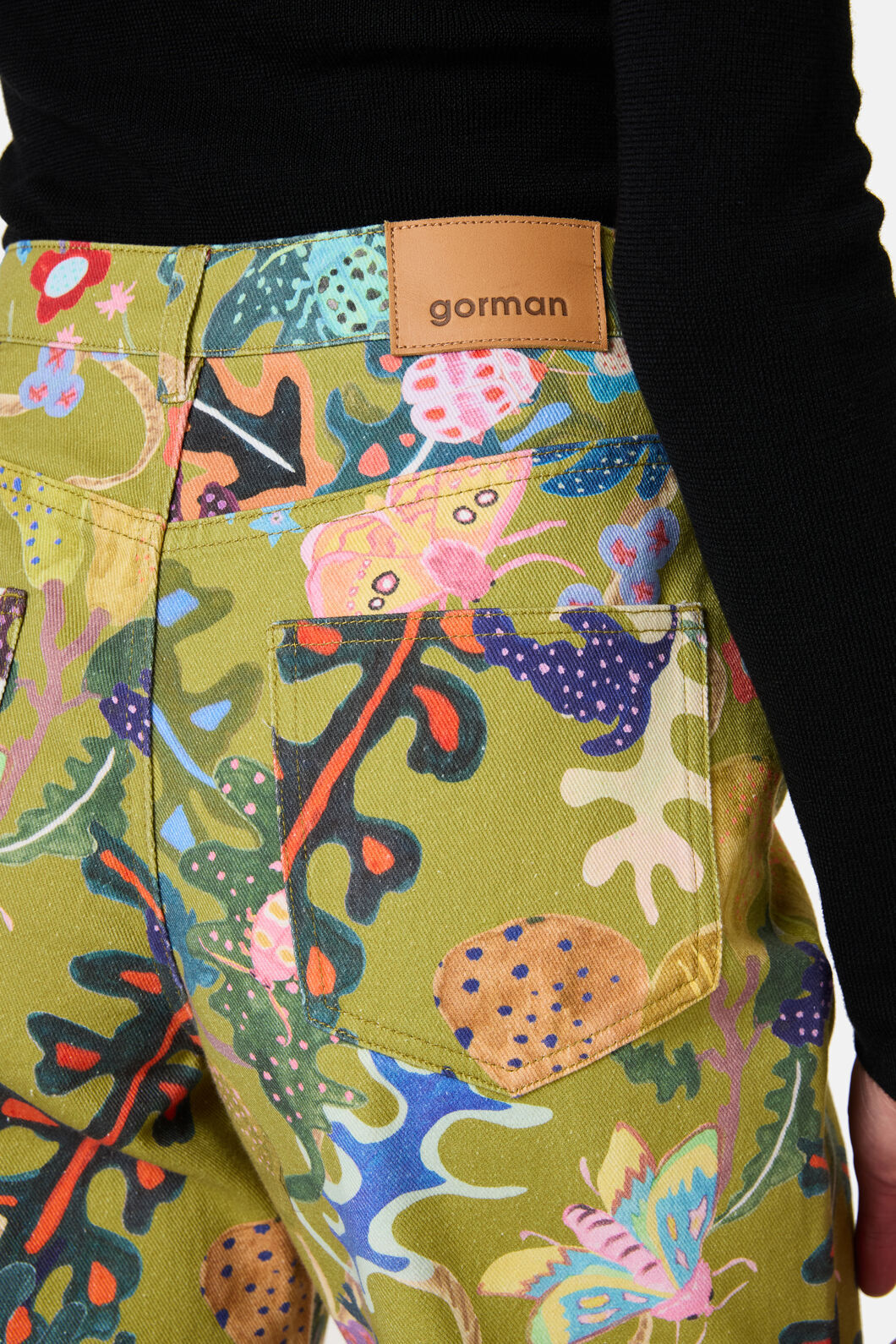 Gorman NZ - Beetlemania Denim Jean - print