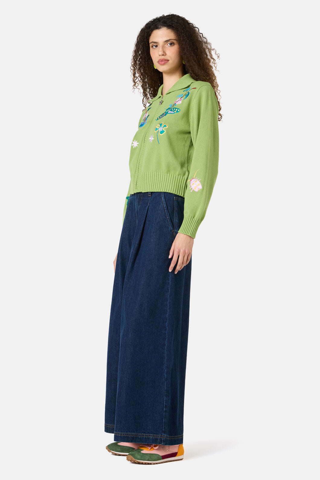 Gorman NZ - A Bugs Life Cardigan - green
