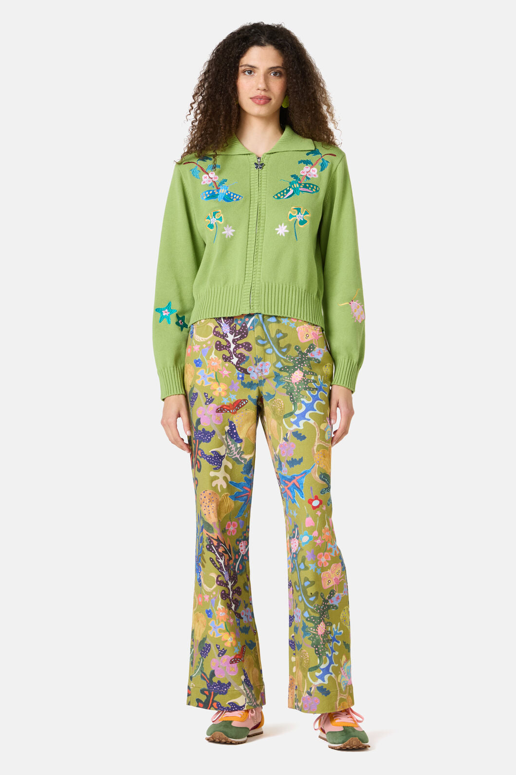 Gorman NZ - A Bugs Life Cardigan - green