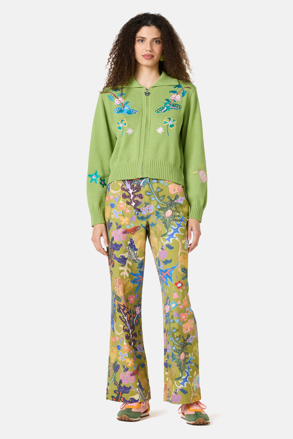 Gorman NZ - A Bugs Life Cardigan - green