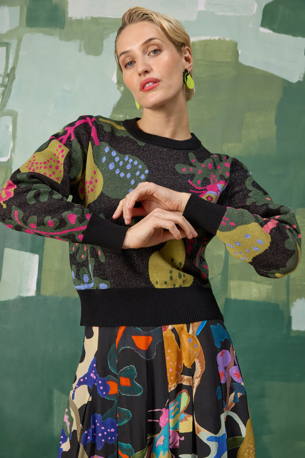 Gorman NZ - Moth Mania Jumper - multi