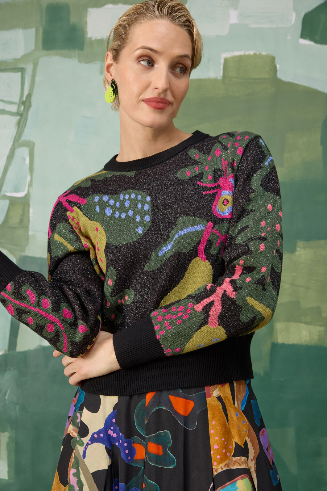 Gorman NZ - Moth Mania Jumper - multi