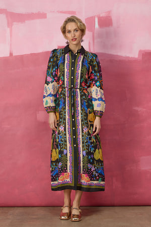 Gorman NZ - Beetlemania Long Dress - print