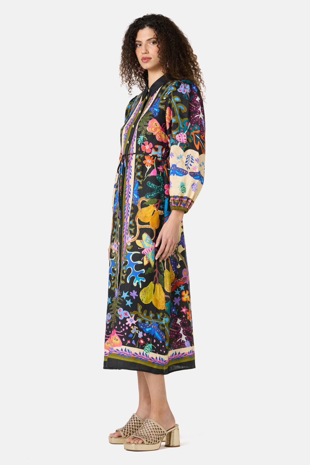 Gorman NZ - Beetlemania Long Dress - print