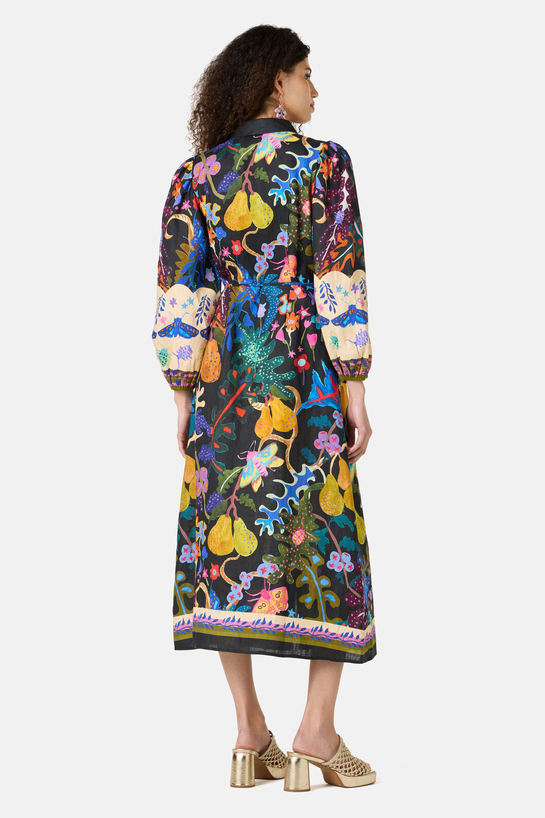 Gorman NZ - Beetlemania Long Dress - print