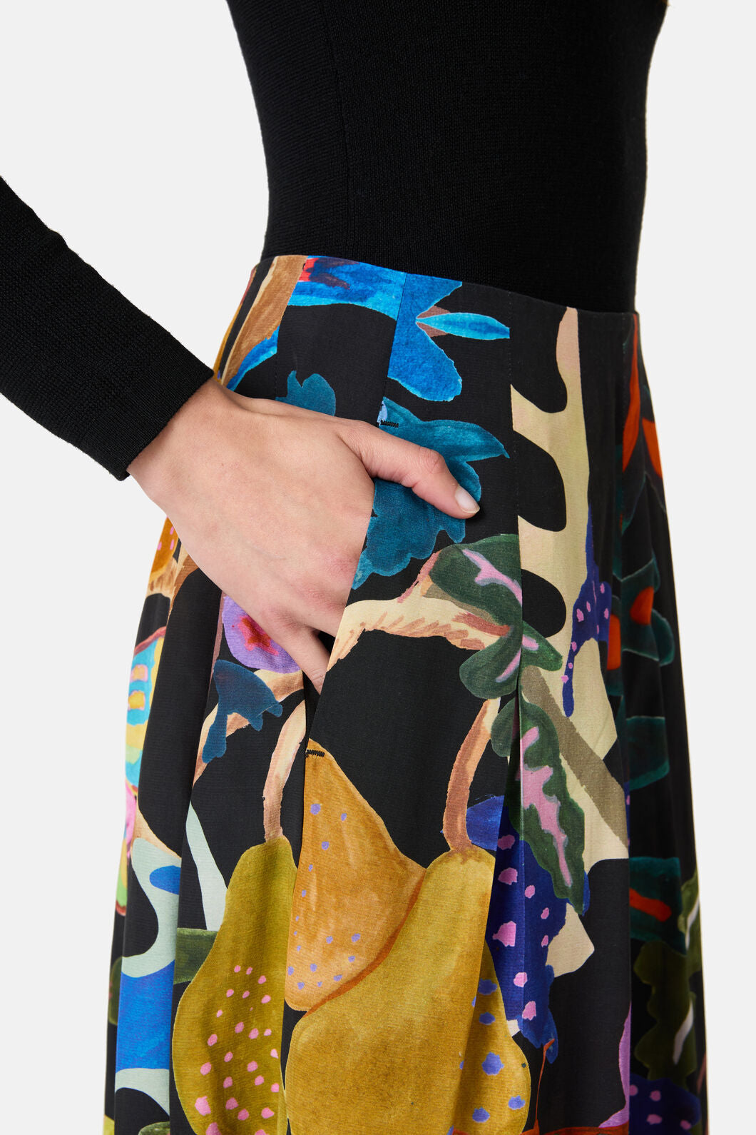 Gorman NZ - Beetlemania Midi Skirt - print