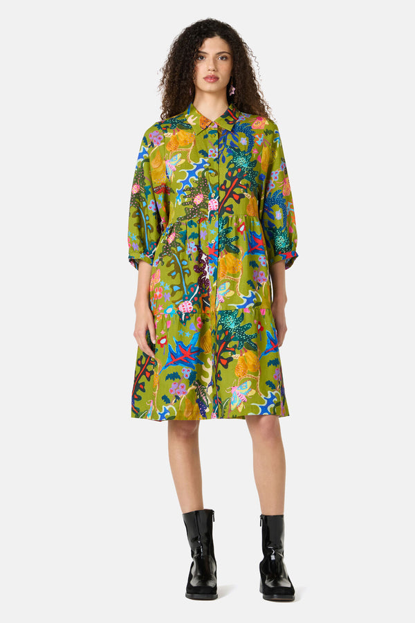 Gorman NZ - Beetlemania Smock Dress - print