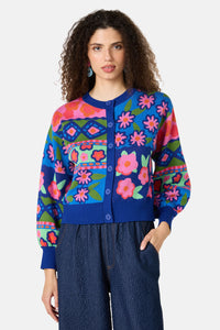 Gorman NZ - Emporium Cotton Cardigan - multi