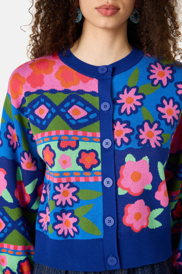 Gorman NZ - Emporium Cotton Cardigan - multi