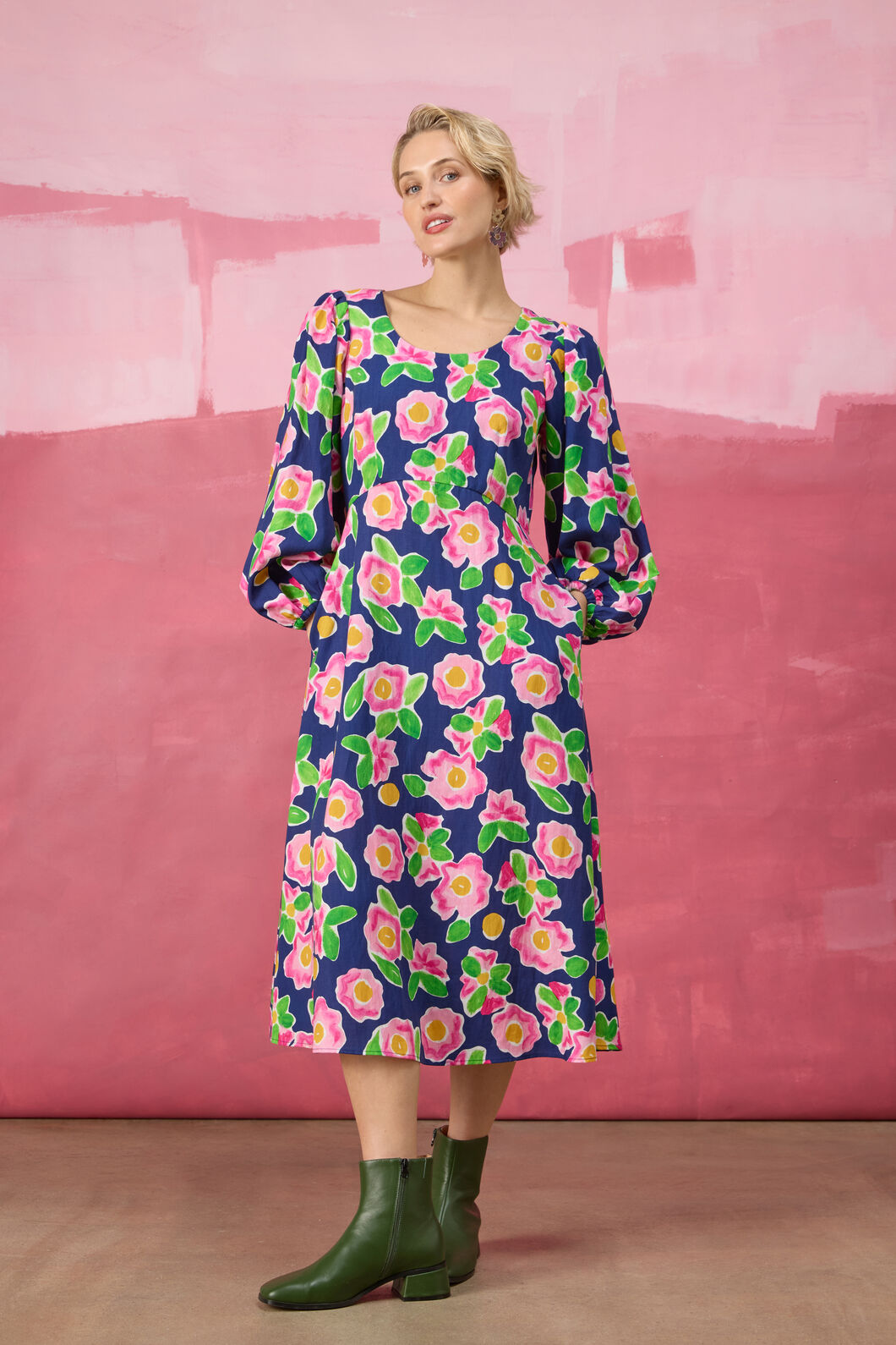 Gorman NZ - Emporium Midi Dress - print