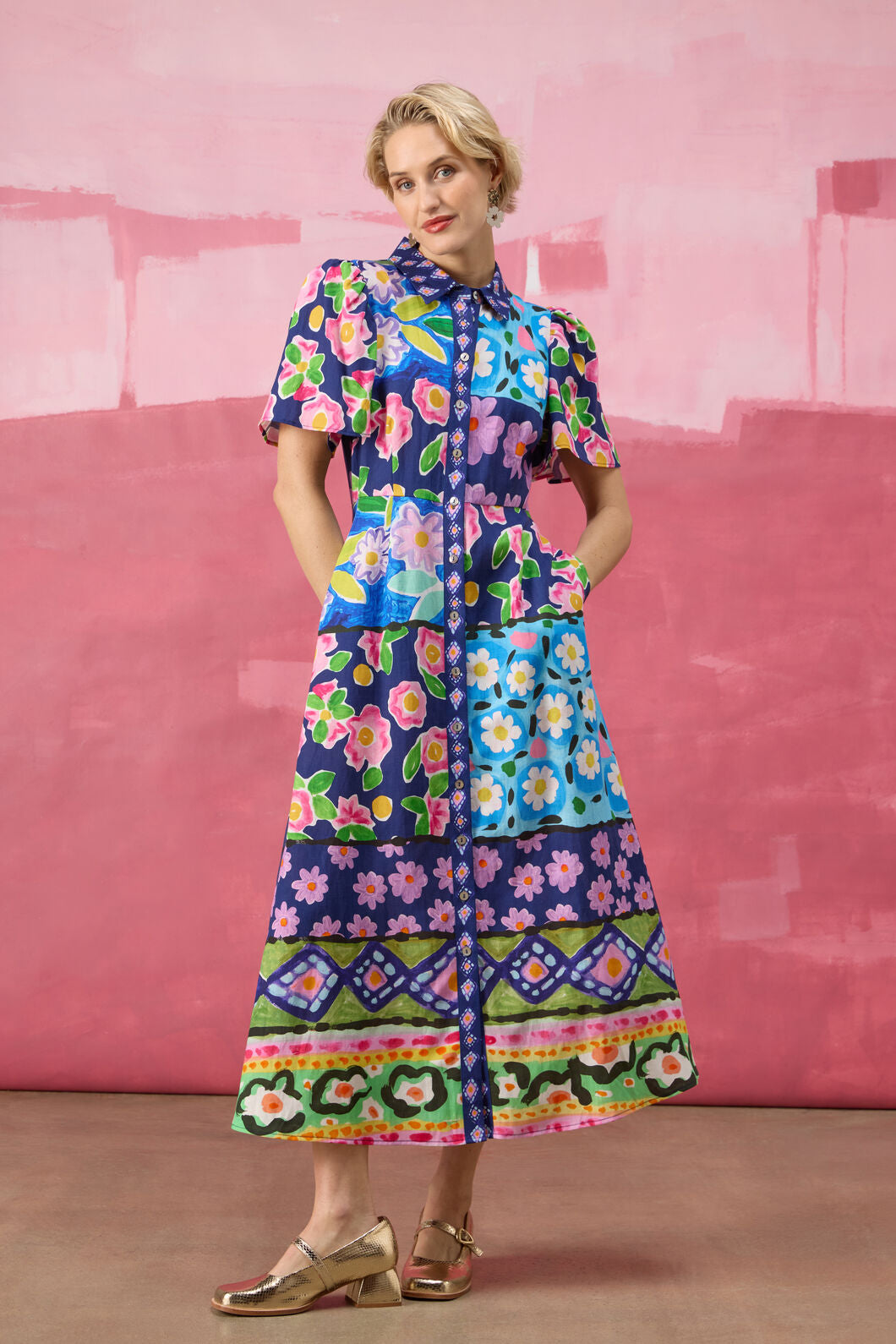 Gorman NZ - Emporium Shirt Dress - print