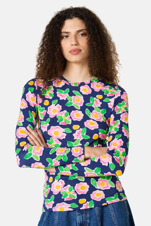 Gorman NZ - Emporium Long Sleeve Top - print