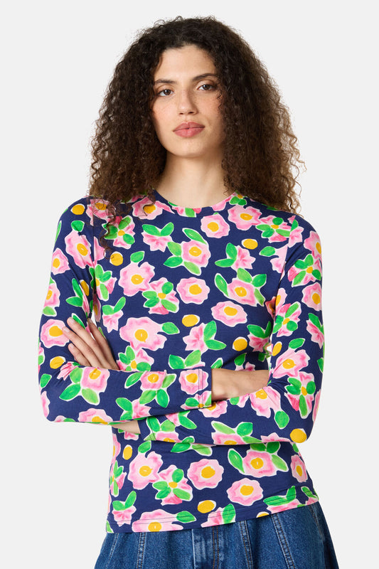 Gorman NZ - Emporium Long Sleeve Top - print