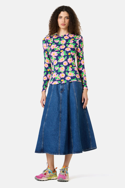 Gorman NZ - Emporium Long Sleeve Top - print