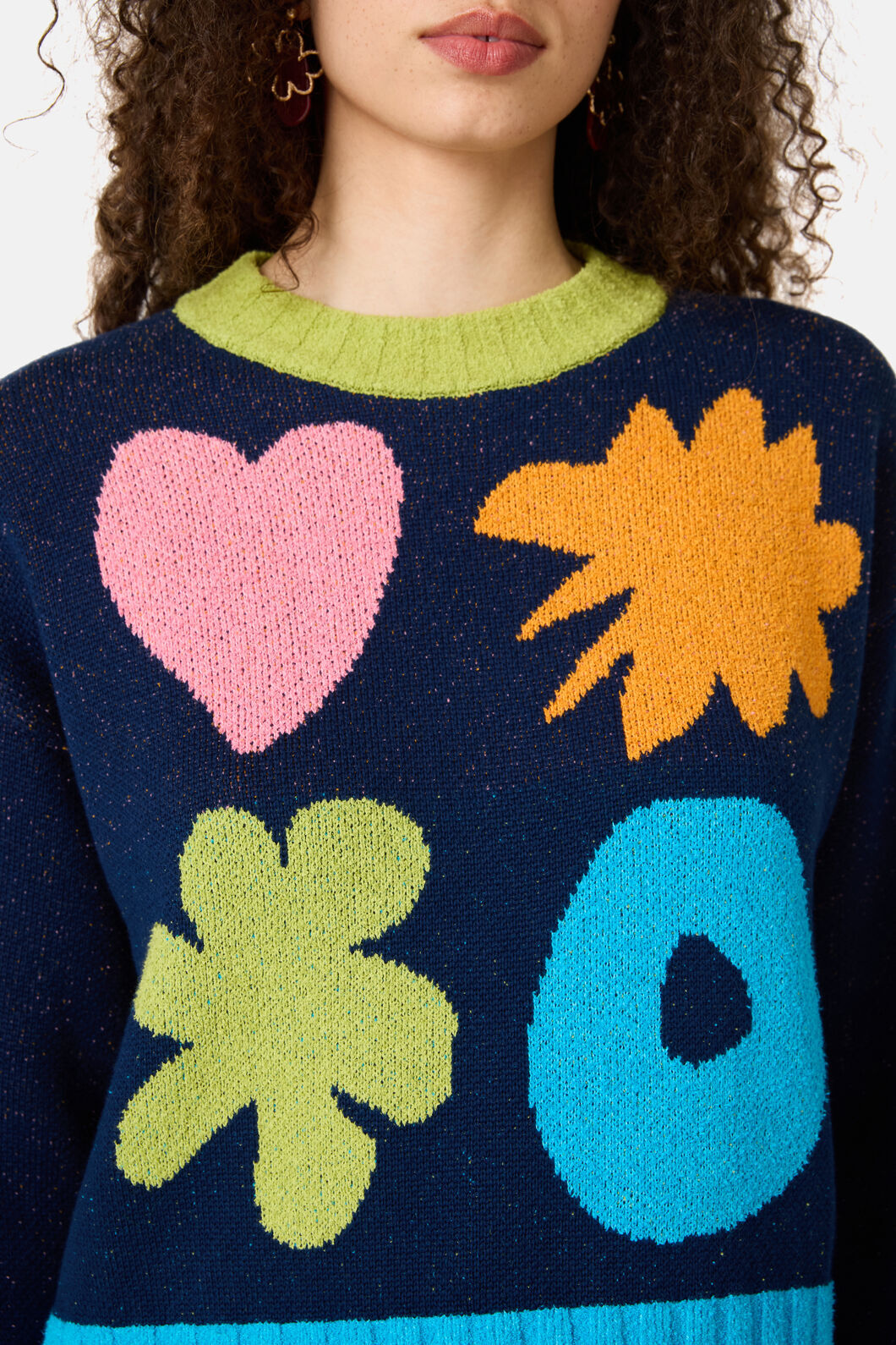 Gorman NZ - Jumble Cotton Jumper - navy