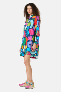 Gorman NZ - Jumble Shirt Dress - print