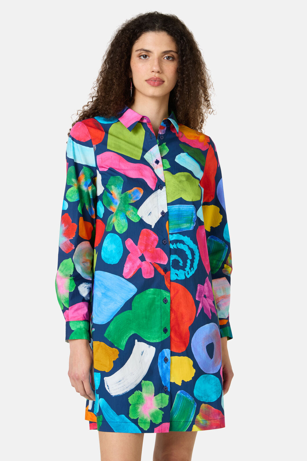 Gorman NZ - Jumble Shirt Dress - print