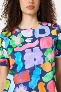 Gorman NZ - Jumble Print Classic Tee - print