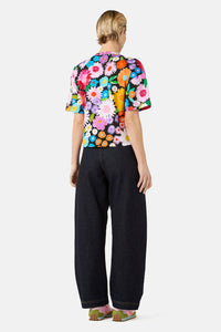 Gorman NZ - Flower Meadow Print Relaxed Tee - print