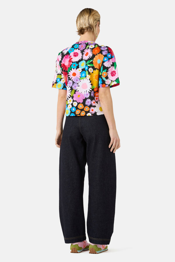 Gorman NZ - Flower Meadow Print Relaxed Tee - print