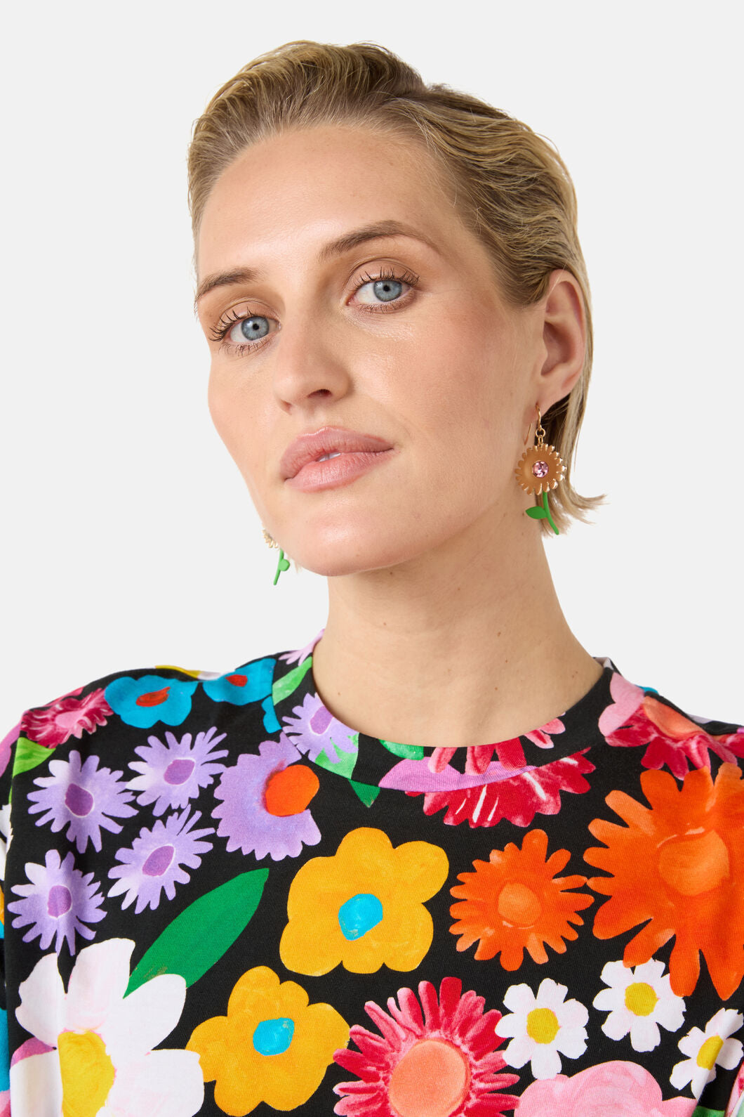 Gorman NZ - Flower Meadow Print Relaxed Tee - print