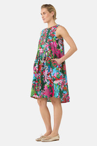 Gorman NZ - Wild Garden Dahlia Dress - print