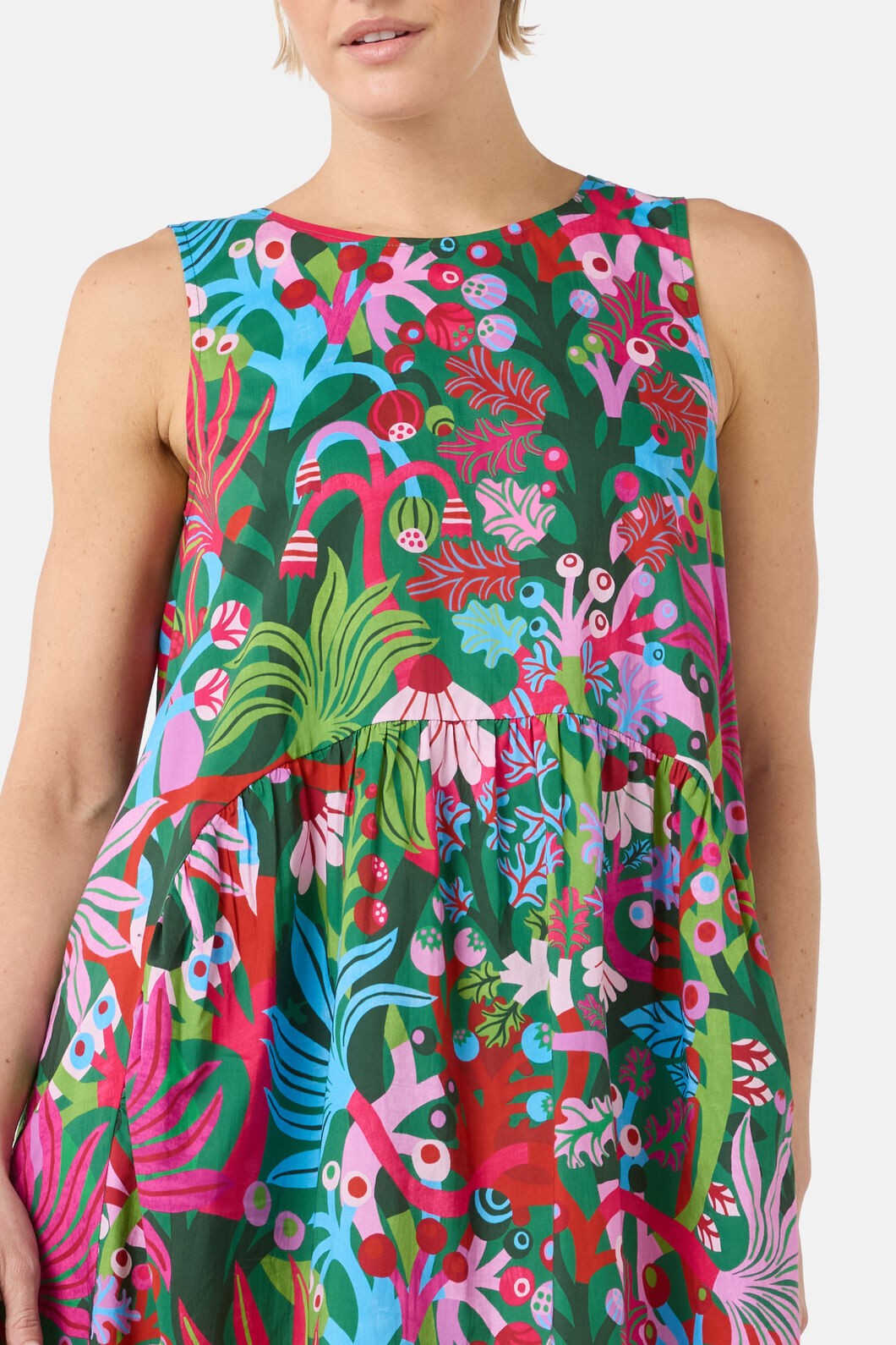 Gorman NZ - Wild Garden Dahlia Dress - print