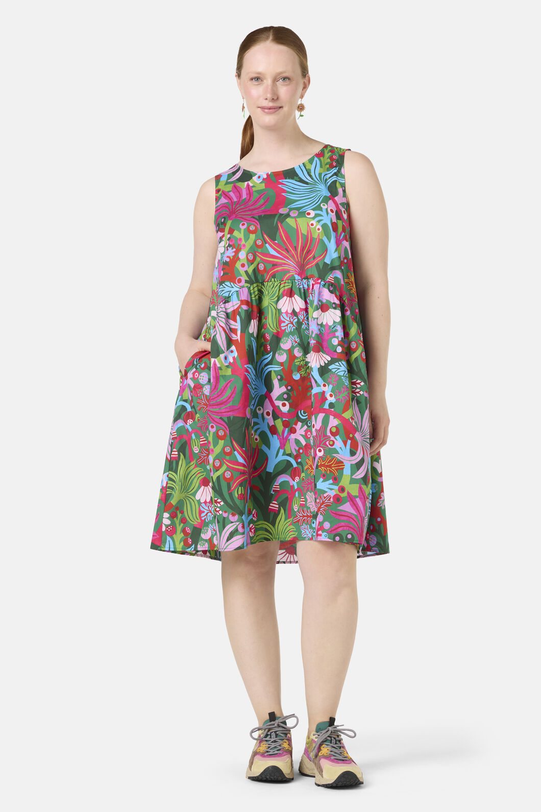 Gorman NZ - Wild Garden Dahlia Dress - print