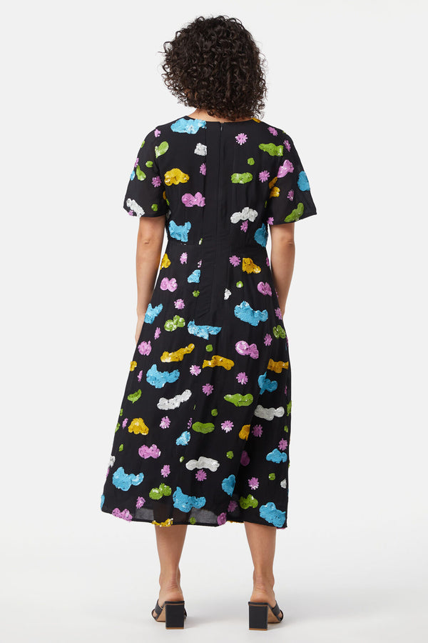 Gorman NZ - Skyscape Sequinned Dress - multi