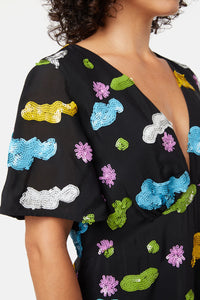 Gorman NZ - Skyscape Sequinned Dress - multi