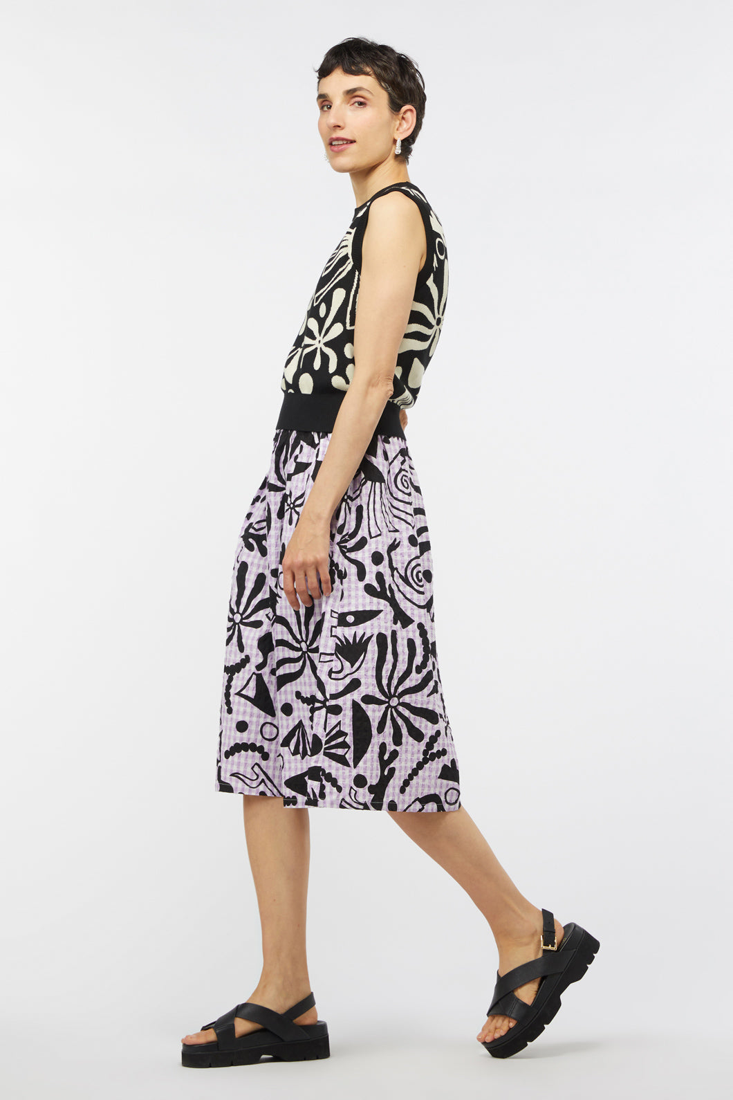 Gorman NZ - Volcano Skort - print