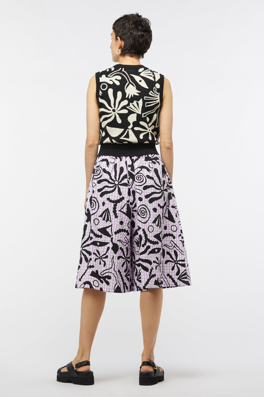 Gorman NZ - Volcano Skort - print