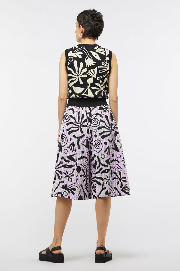 Gorman NZ - Volcano Skort - print