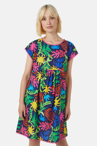 Gorman NZ - Beach Leaves Bungalow Dress - print