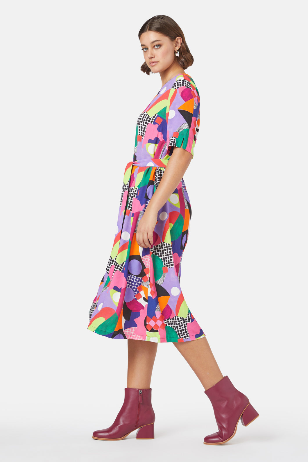 Gorman NZ - Tales Of Tiles Long Dress - print