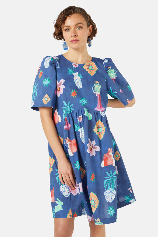 Gorman NZ - Tara’s Studio Smock Dress - print