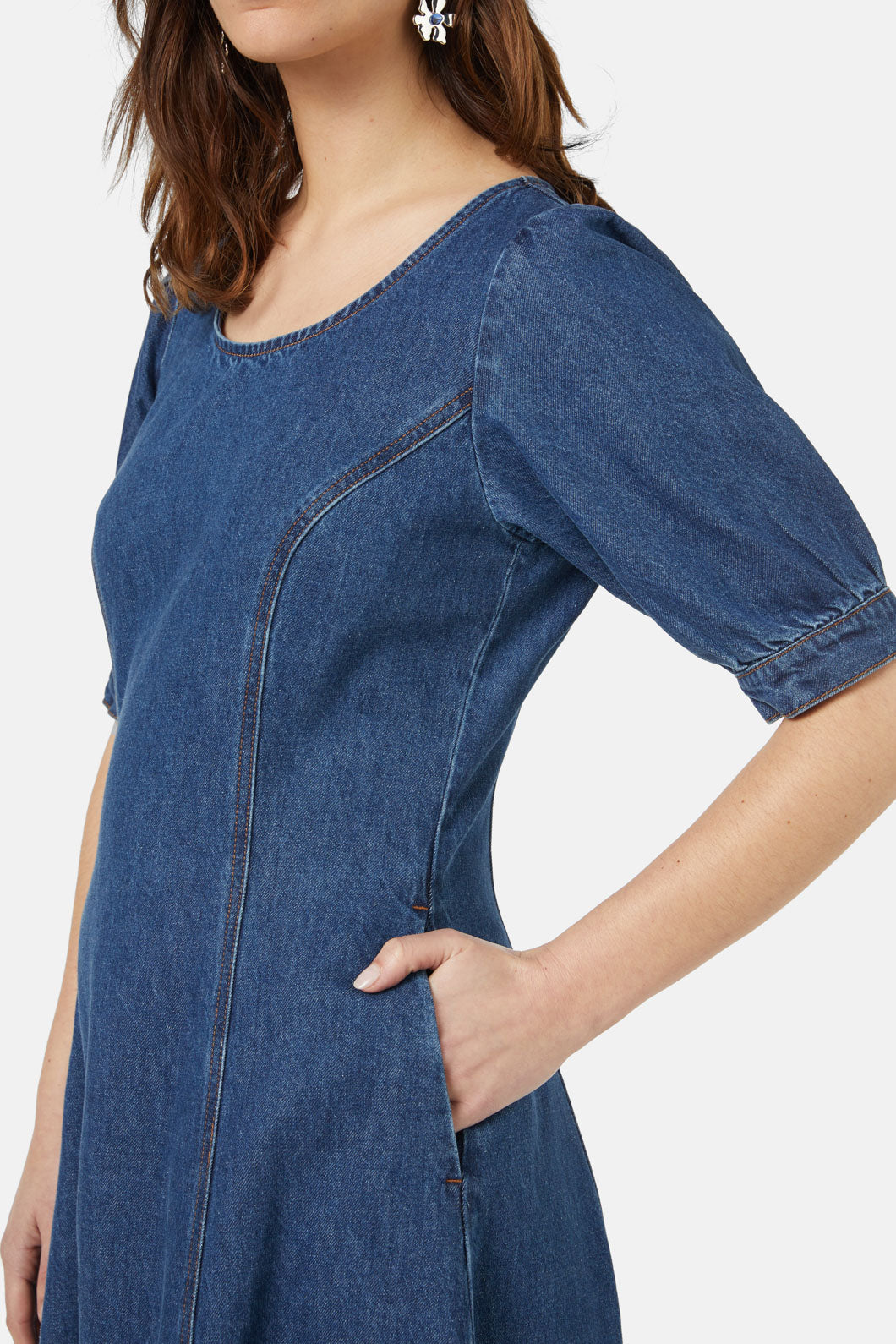 Holiday Denim Dress Gorman NZ Holiday Denim Dress Gorman NZ