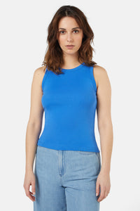 Gorman NZ - Chloe Rib Tank - blue