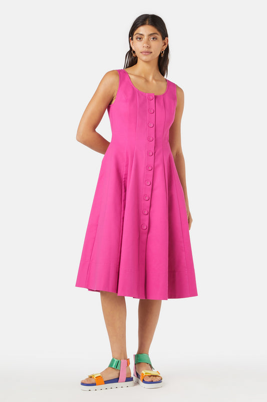 Gorman NZ - Summer Coast Dress - hot-pink