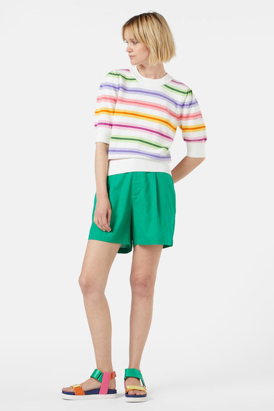 Gorman NZ - Stripey Crayon Knit Top - stripe