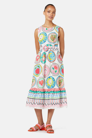 Gorman NZ - Bring A Plate Long Dress - print