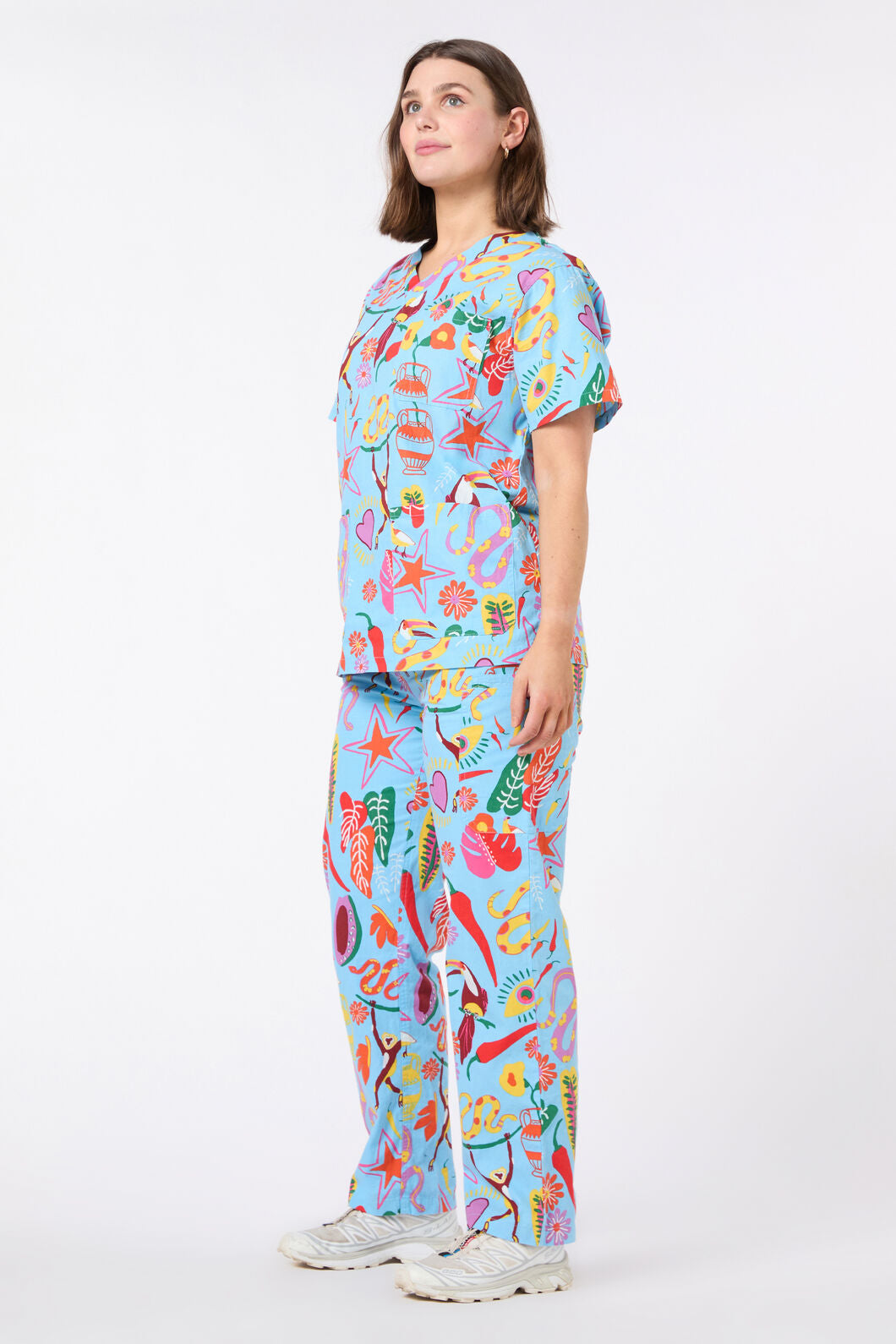 Gorman NZ - Fuego Scrub Set - blue