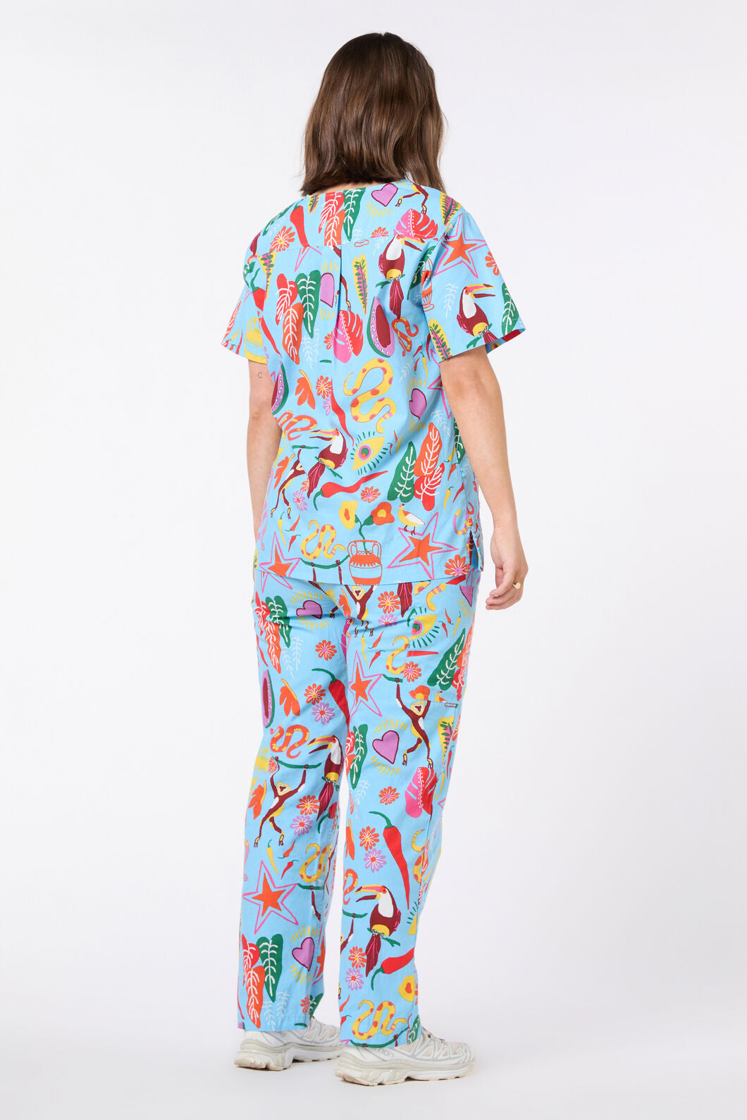 Gorman NZ - Fuego Scrub Set - blue