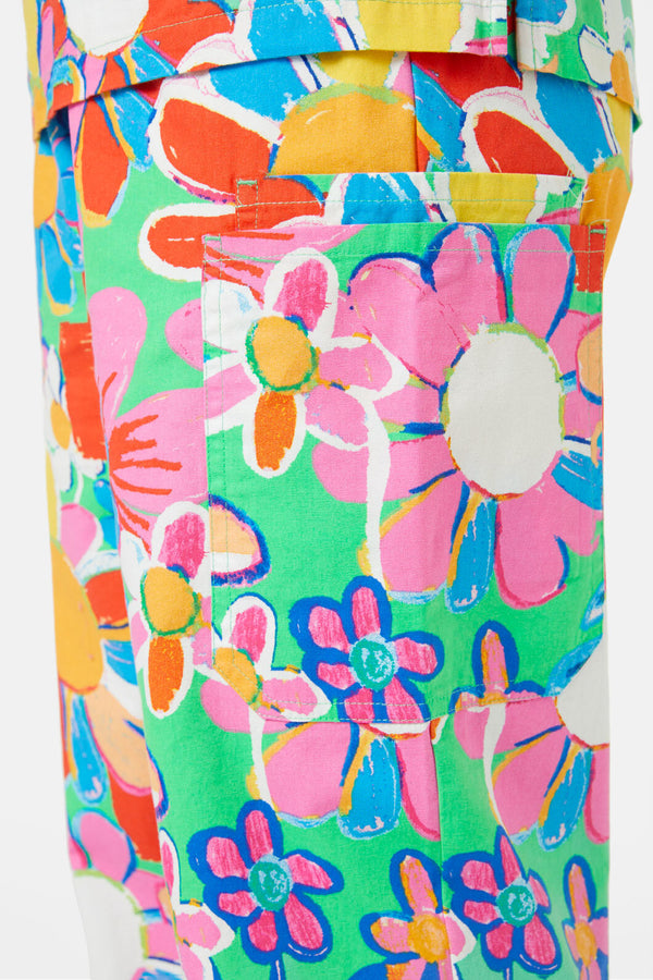 Gorman NZ - Flower Pots Scrub Set - print