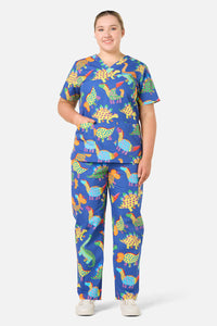 Gorman NZ - Dino Scrub Set - print