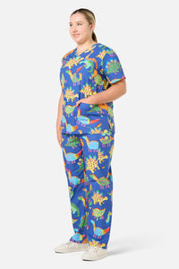 Gorman NZ - Dino Scrub Set - print