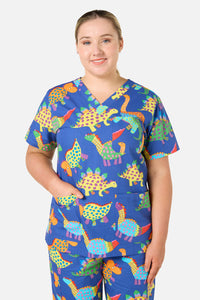 Gorman NZ - Dino Scrub Set - print
